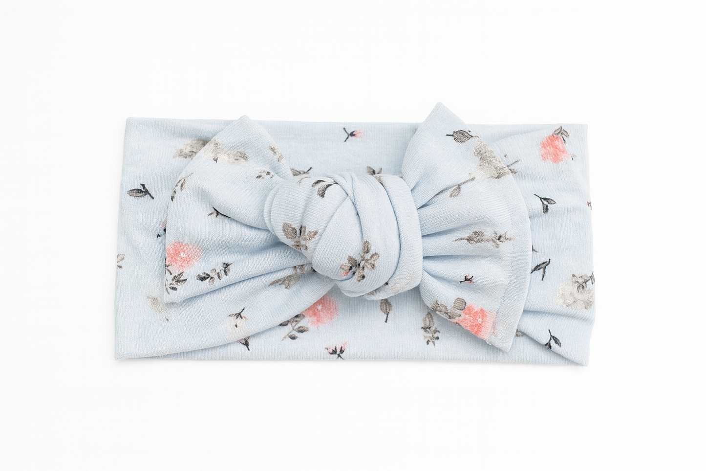 Blue Flower Headwrap