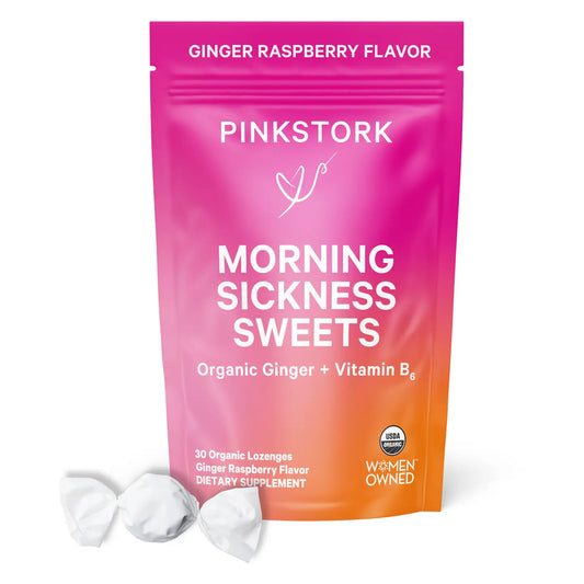 Morning Sickness Sweets - Raspberry Ginger