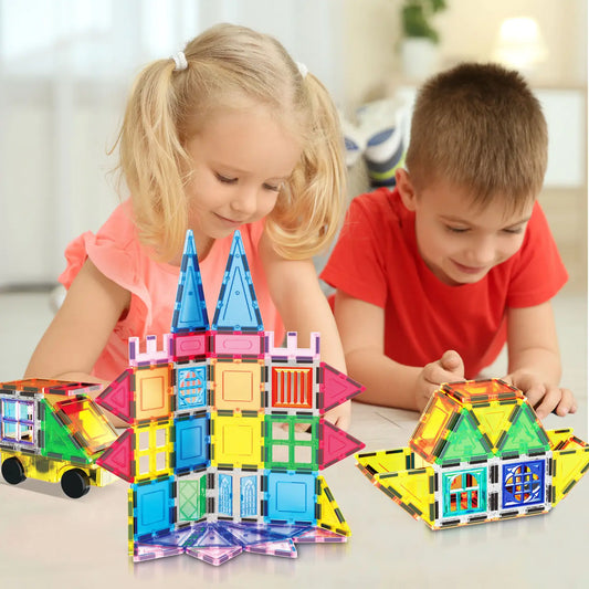 PicassoTiles 101pc Magnetic Tile Building Set