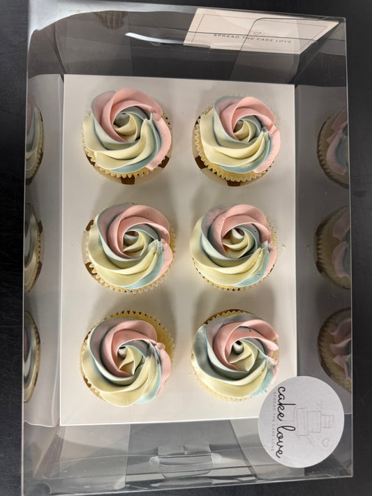 Gender Reveal Cupcakes