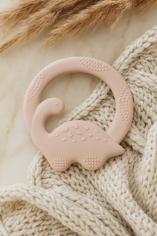 Blush Dino Teether