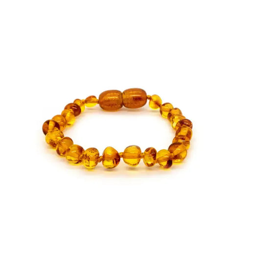 Polished Honey Baltic Amber Bracelet