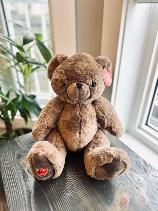 Heartbeat Bear Brown