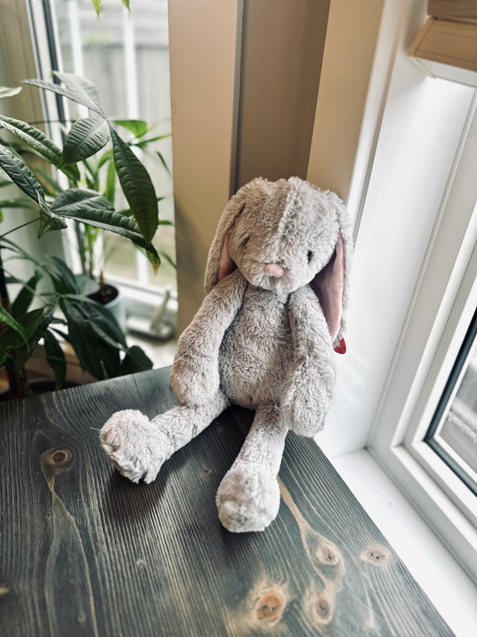 Heartbeat Bunny Grey