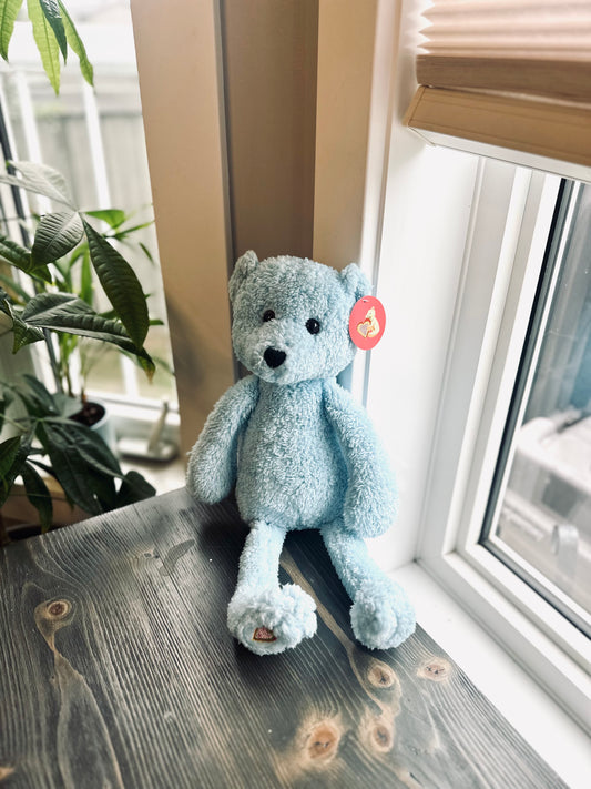 Heartbeat Vintage Bear Blue