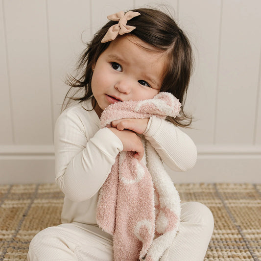 Pink Bow Plush Blanket