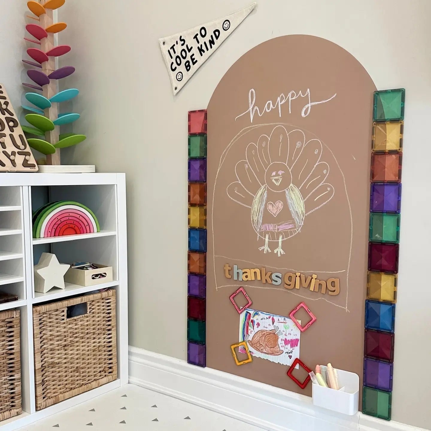 Magic Playwall-Arch Magnetic Wall Decal For Kids