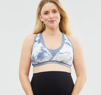 Lotus Hands Free Pumping Bra|Tie Dye