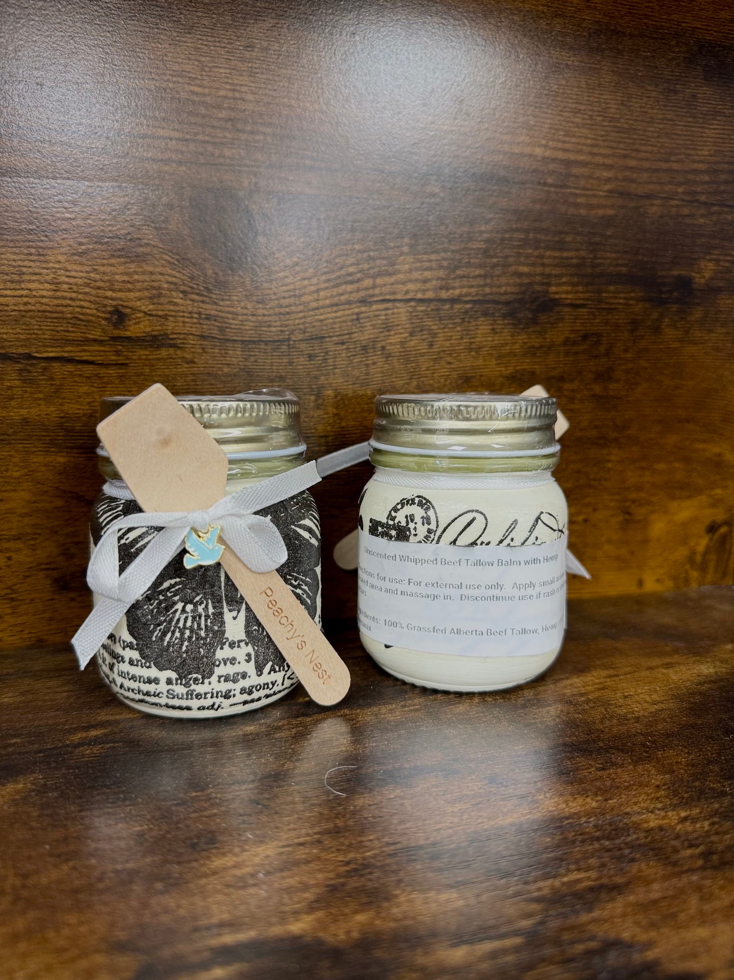 Unscented whipped beef tallow