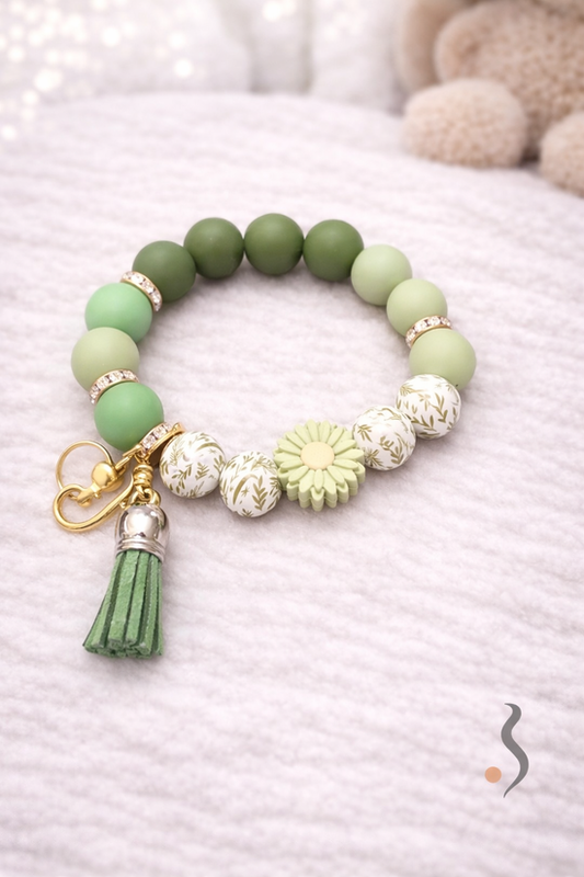 Wristlet | Green Plant