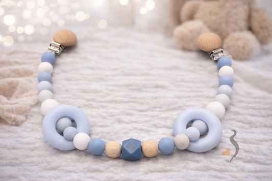 Hood Garland | Blue and White